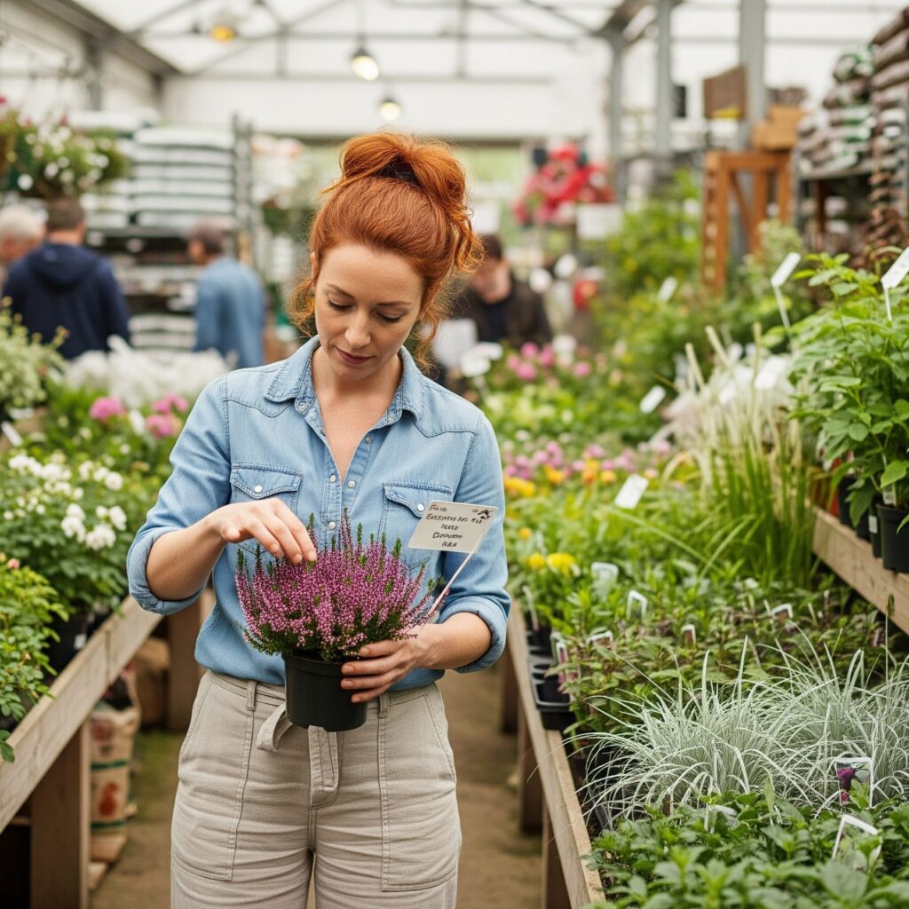 Choosing the right plant for the right place at the nursary