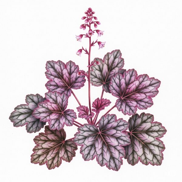 Heuchera -Purple palace