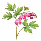 Lamprocapnos spectabilis ‘bleeding heart’