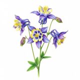 Aquilegia ‘columbine’